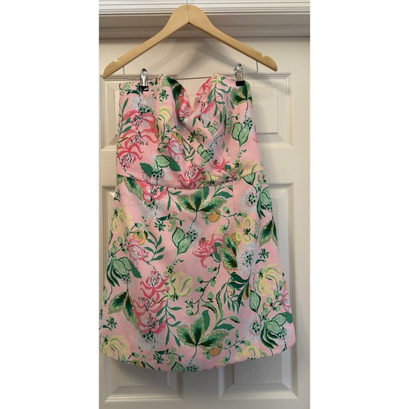 Lilly Pulitzer Pants - Lilly Pulitzer Women's Kylo Strapless Skirted Romper XS
